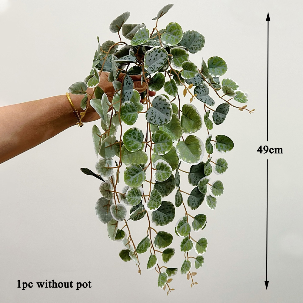 49cm Artificial Plants Vines F - Pilea Peperomioides avis et prix