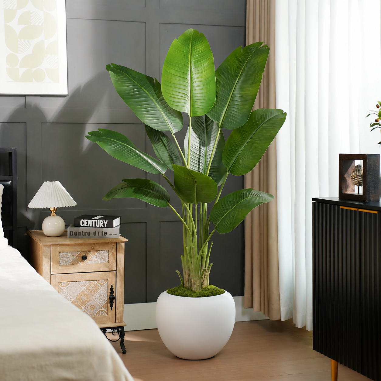 Tall Artificial Bird of Paradi - Bird Paradise Strelitzia avis et prix