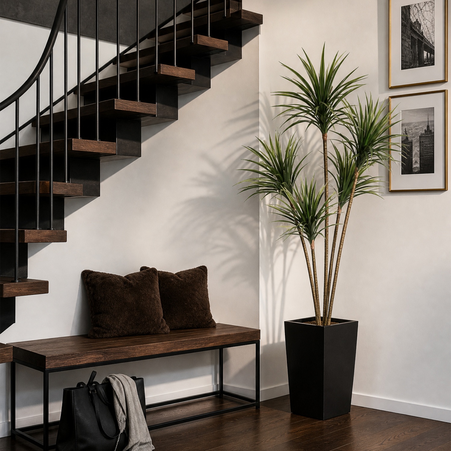 4.27FT/5 FT Artificial Dracaen - Dracaena Marginata avis et prix