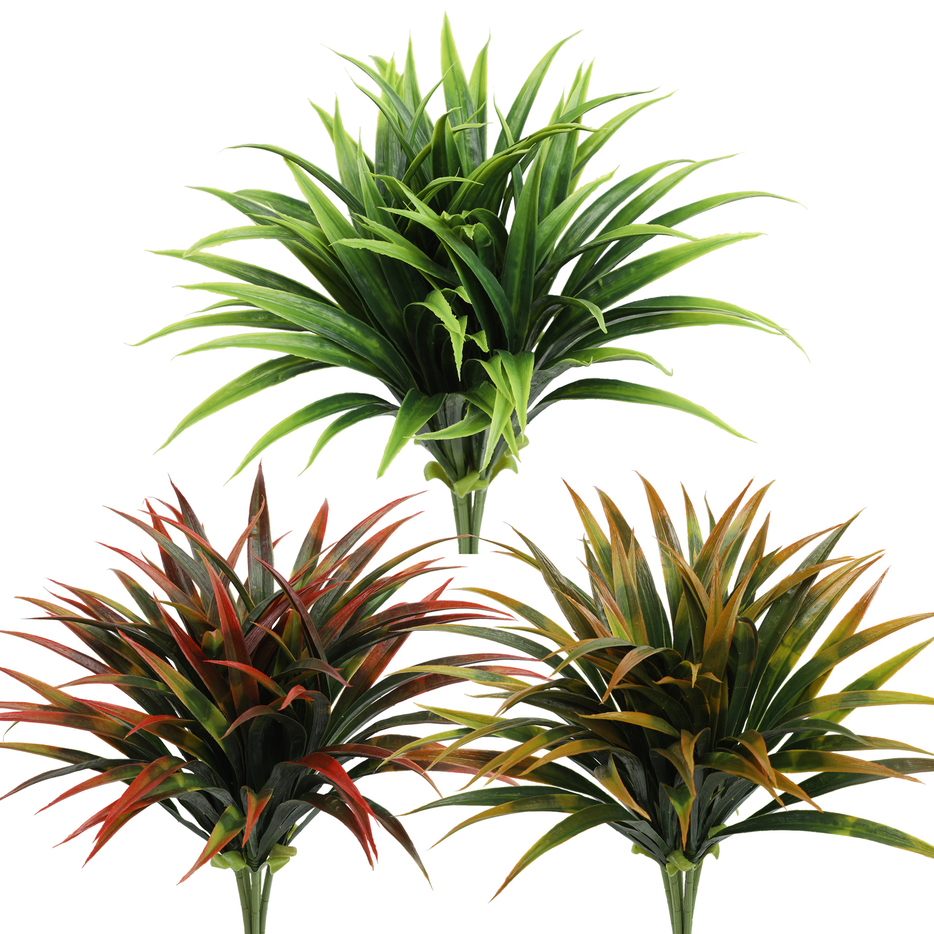 3PCSArtificial Gladiolus Grass - Dracaena Marginata avis et prix