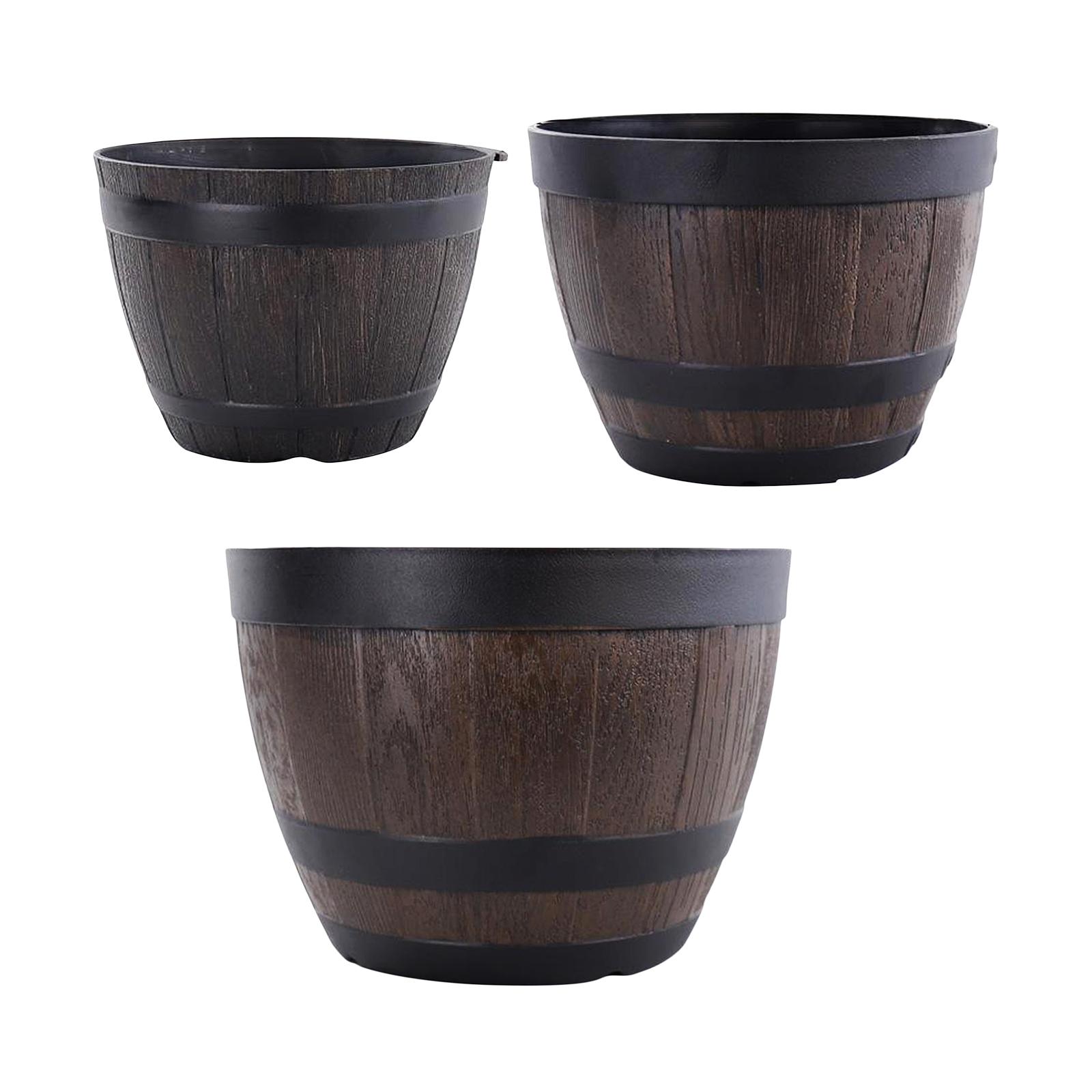 Barrel Planter Pot Large - Res - Aloe Vera Pot avis et prix
