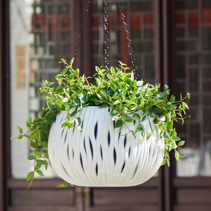 Hanging pot, plastic personali - Spider Plant Hanging avis et prix