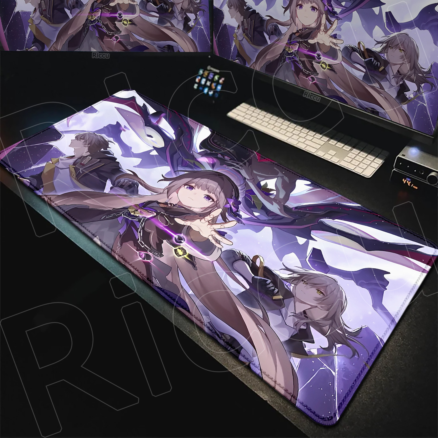 The Herta Keyboard Mat Purple  - Tradescantia Purple avis et prix