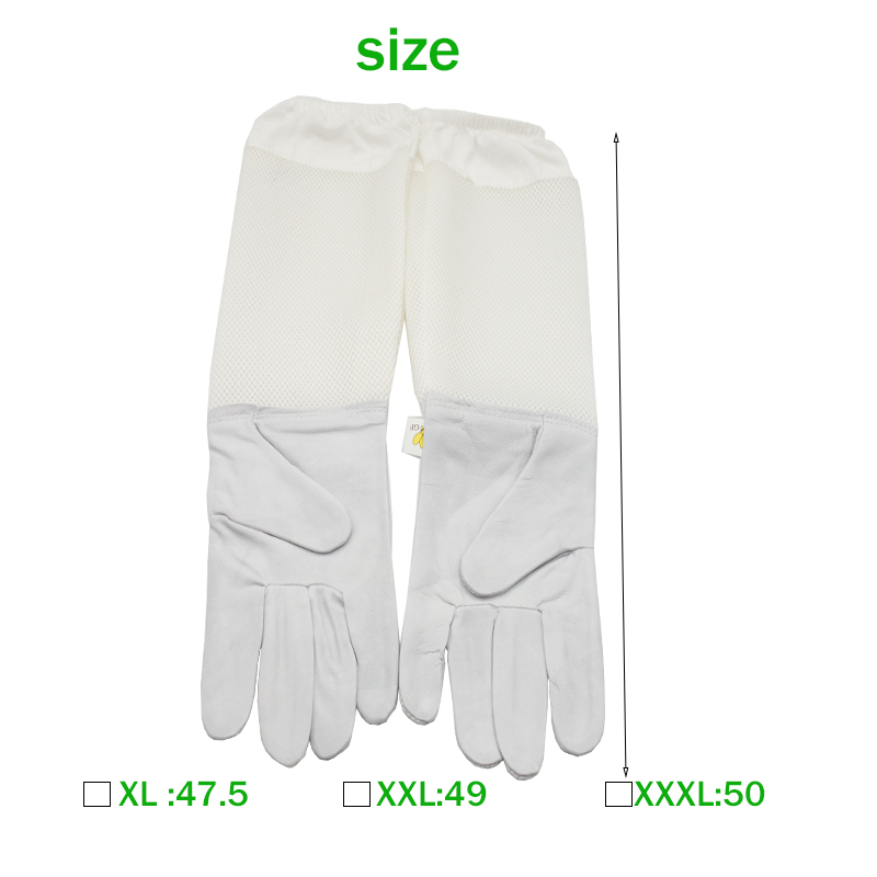 1 Pair Beekeeping Gloves Sting - Begonia Rex avis et prix