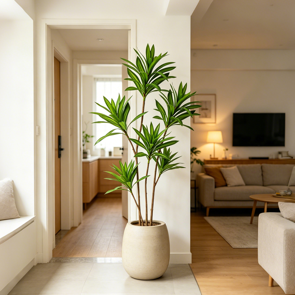 66-98cm Large Artificial Palm  - Dracaena Marginata avis et prix