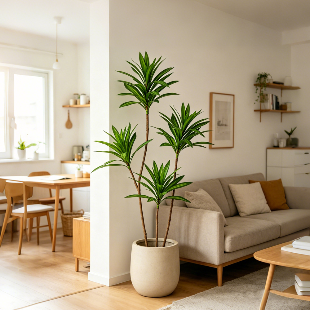 66-98cm Large Artificial Palm  - Dracaena Marginata avis et prix