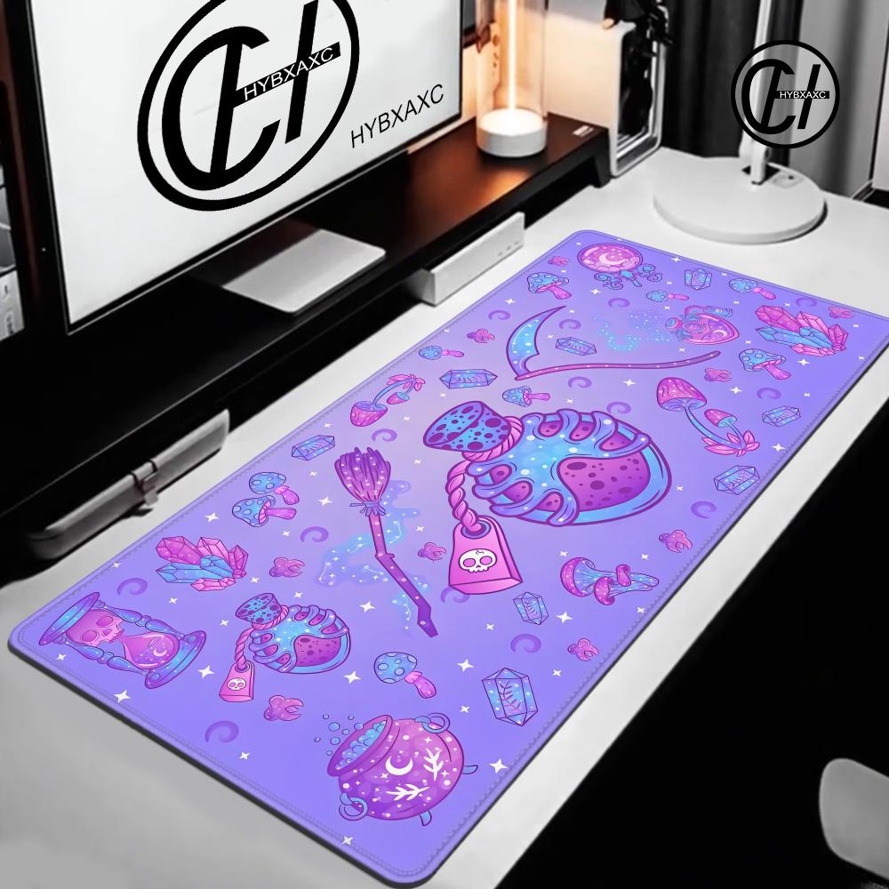 Cute Kawaii Goth Mouse pad XL  - Tradescantia Purple avis et prix
