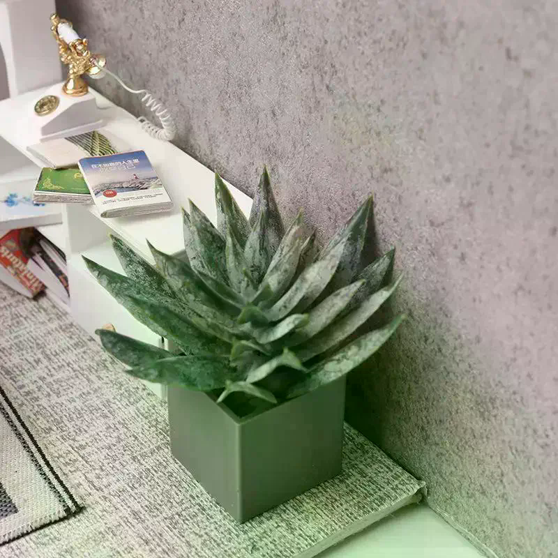 Dollhouse Decor Mini Aloe Vera - Aloe Vera Pot avis et prix