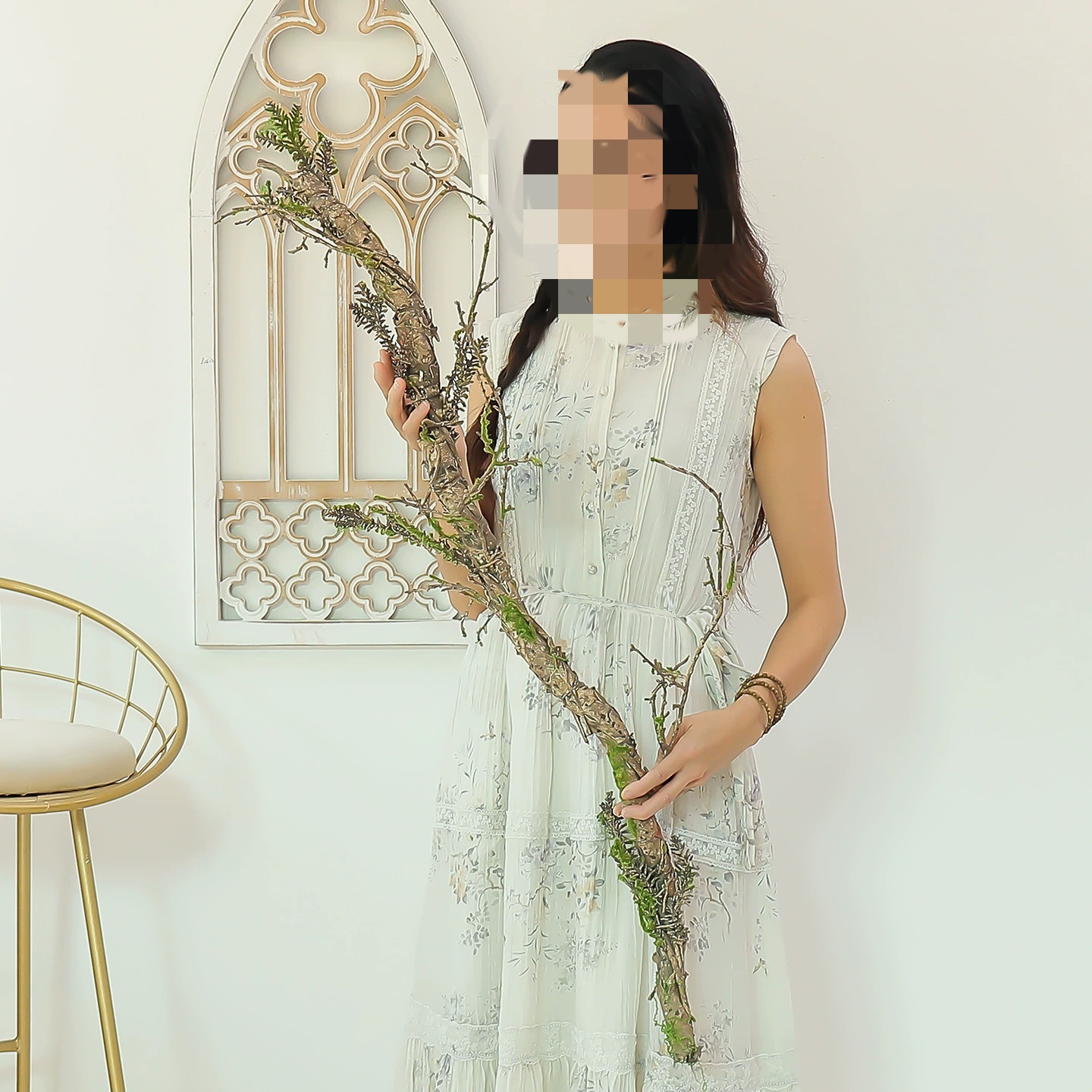 New Withered Vines Artificial  - Pilea Peperomioides avis et prix