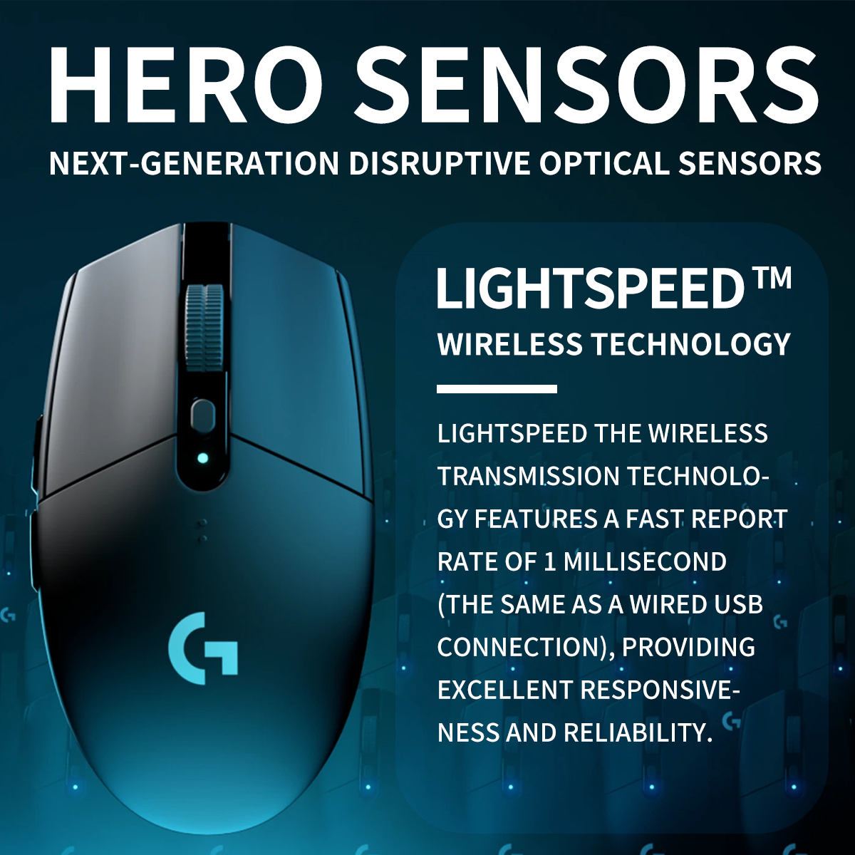 Logitech G304 Wireless Dual Mo - Tradescantia Purple avis et prix