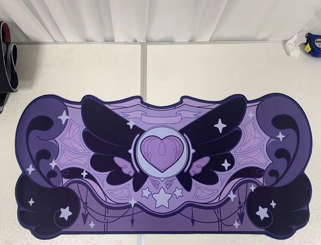 VIKAMA Mouse Pad Desk Mat Irre - Tradescantia Purple avis et prix