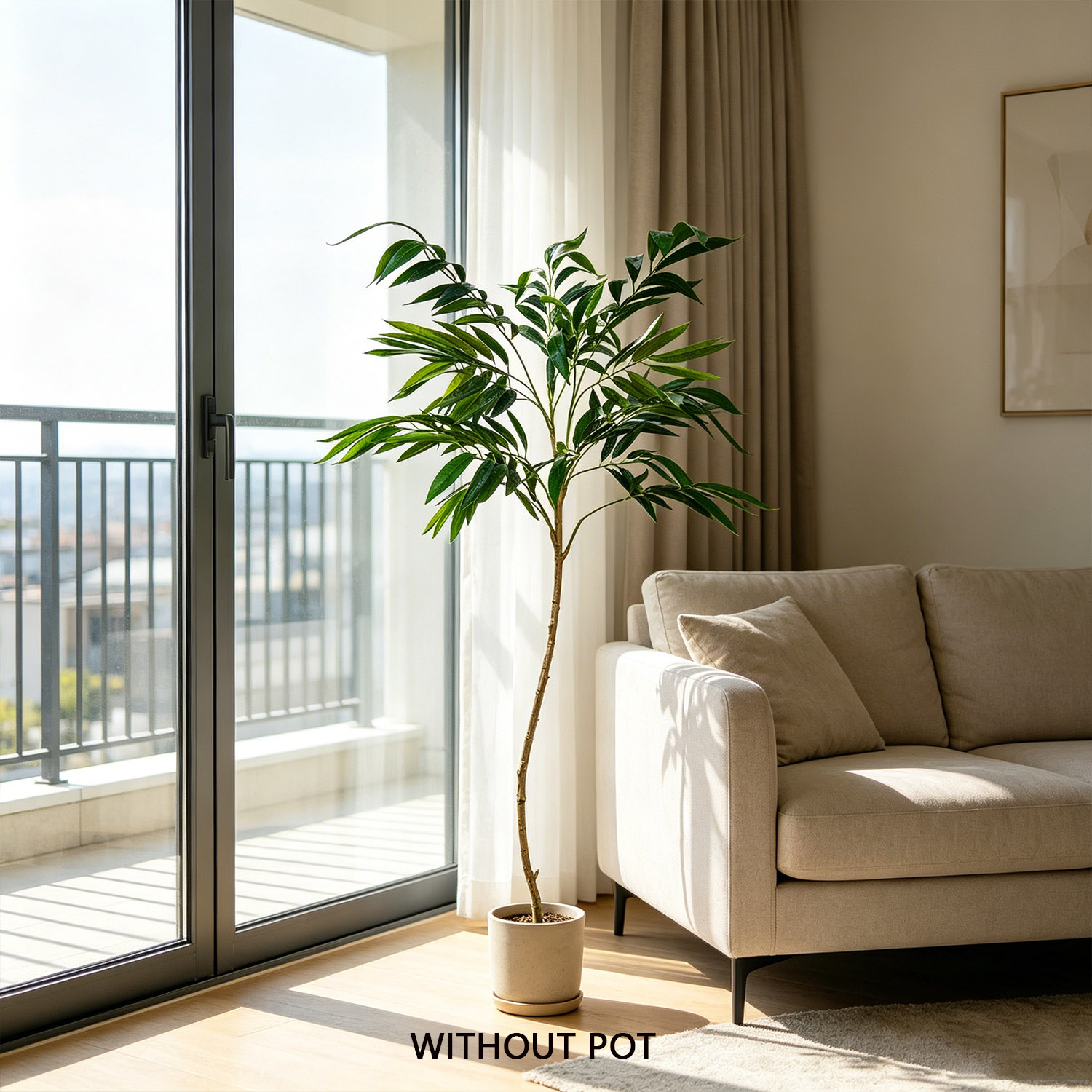 65-160cm Artificial plant Will - Ficus Lyrata Tree avis et prix