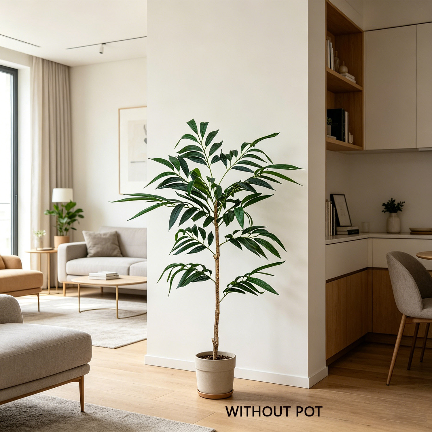 65-160cm Artificial plant Will - Ficus Lyrata Tree avis et prix